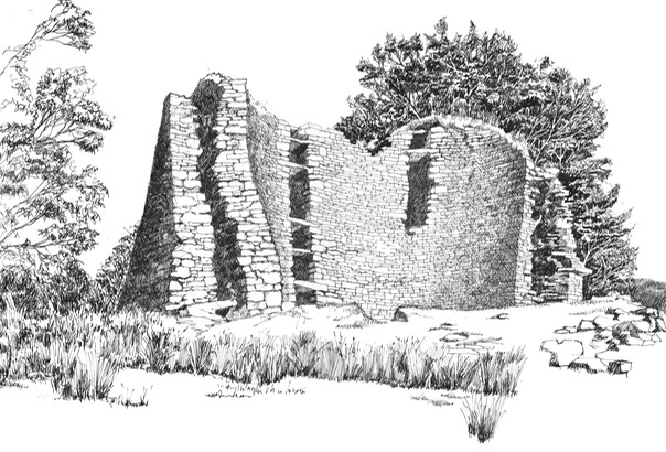 15 Iron Age Broch Dun Troddan GLENELG