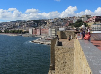 View from Castel Dell Ovo